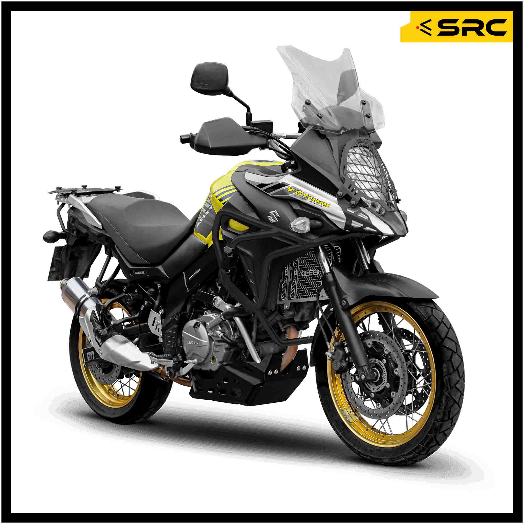 CRASH BAR FULL SET FOR SUZUKI V-STROM 650 – SRC THAILAND