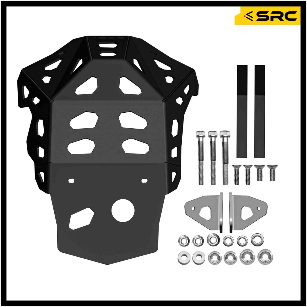 Klr 650 Radiator Guard ENGINE GUARD SRC FOR KAWASAKI KLR650 - SRC THAILAND
