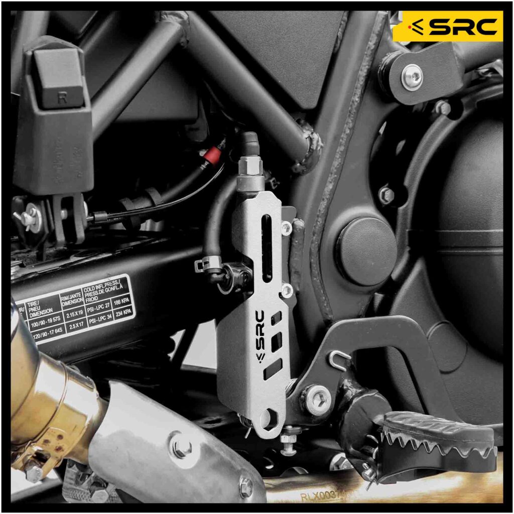 REAR COVER PUPMBRAKE FOR ROYAL ENFIELD SCRAM 411/LS410