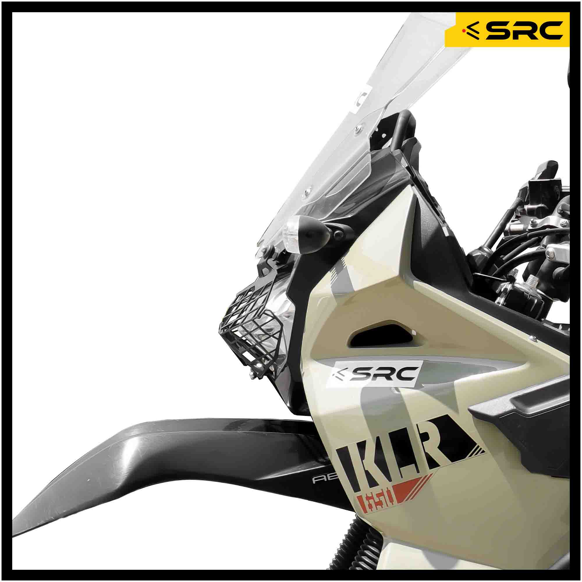 HEADDLIGHT GUARD SRC FOR KAWASAKI KLR 650 - Image 2