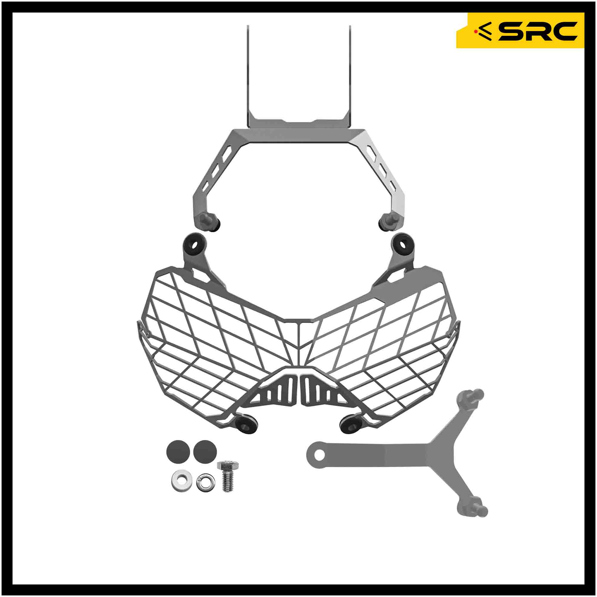 HEADDLIGHT GUARD SRC FOR KAWASAKI KLR 650 - Image 8