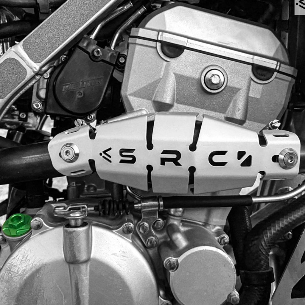EXHAUST HEAT GUARD FOR KAWASAKI KLX 300R