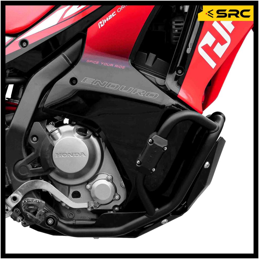 thumbnail image 2 of USA-BIKER Black Crash Highway Bar Set For Honda CRF250 Rally & CRF300 Rally (2021-2024) 2 of 3