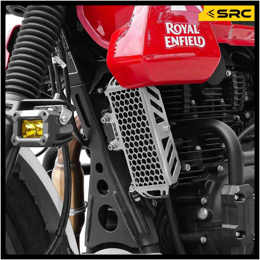 OILCOOLER GUARD FOR  ROYAL ENFIELD SCRAM 411/LS410