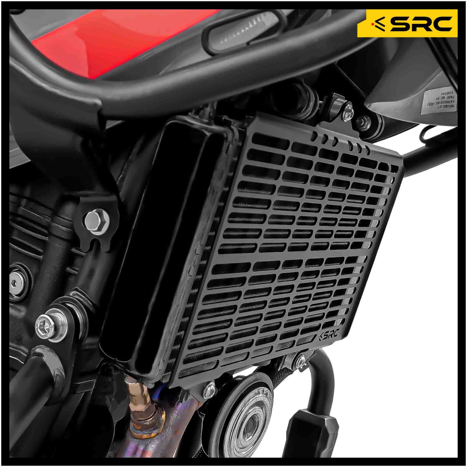 Dg Radiator Shield RADIATOR GUARD FOR ROYAL ENFIELD HIMALAYAN 450 - SRC THAILAND