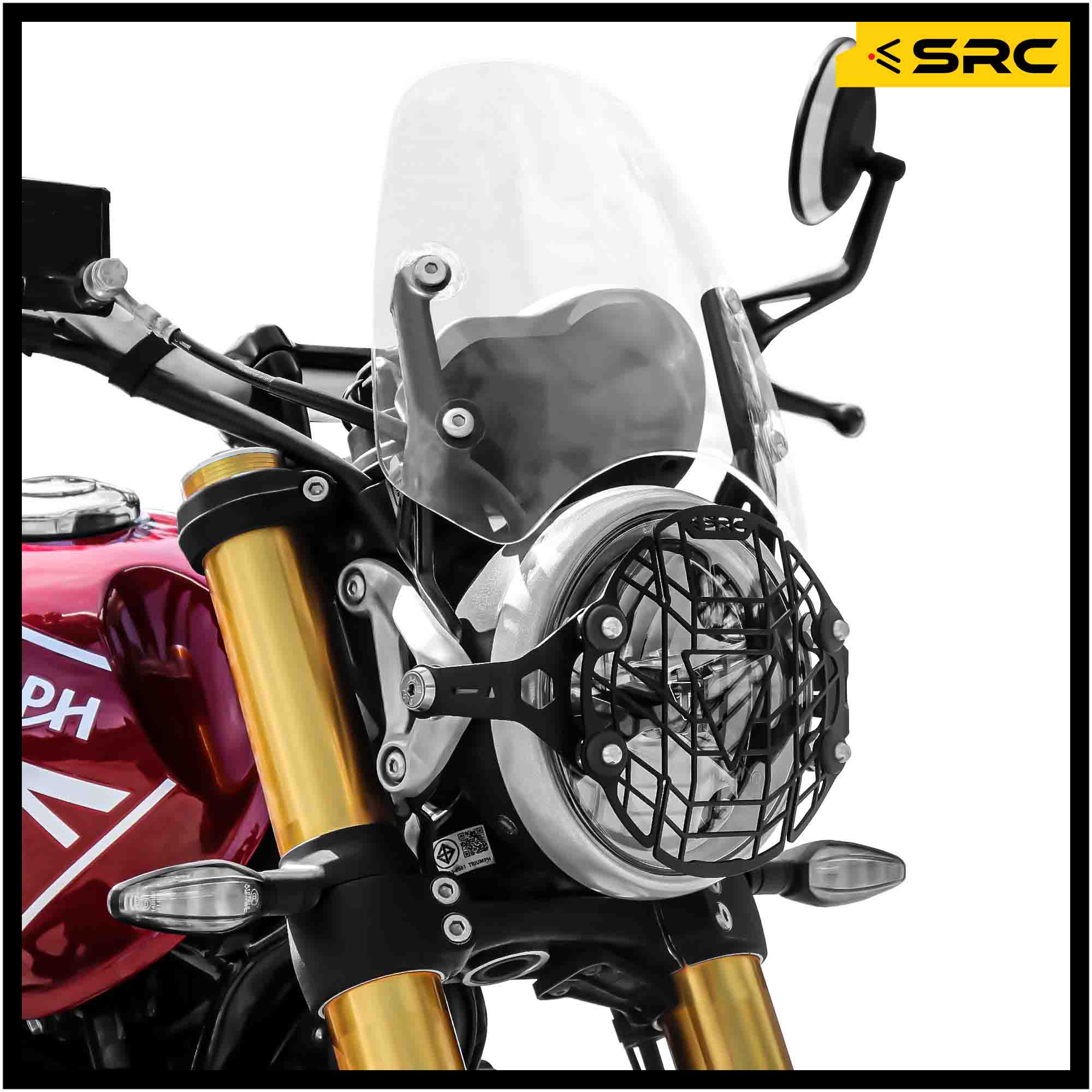 HEADLIGHT GUARD  FOR TRIUMPH SPEED 400