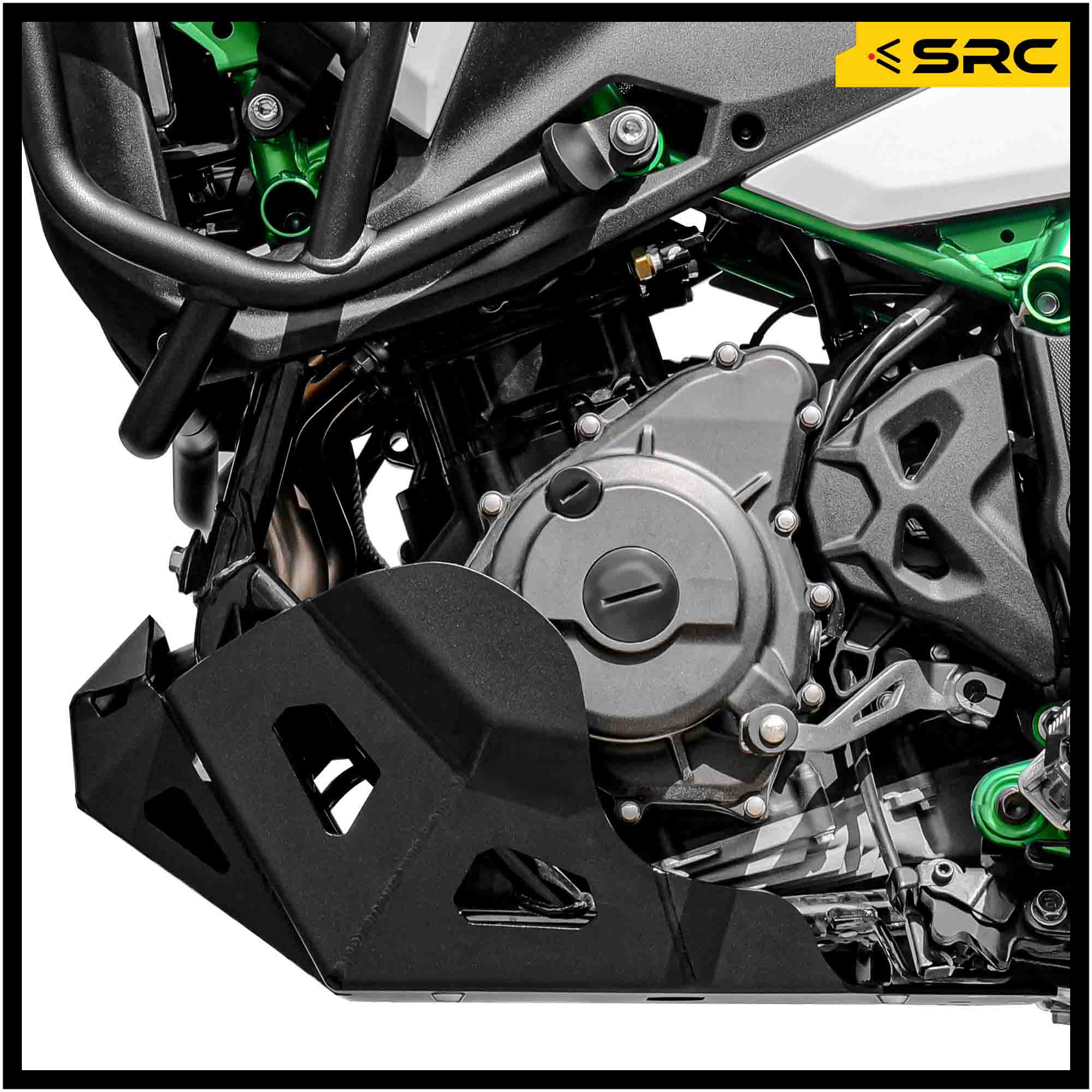 ENGINE GUARD & LINKAGE GUARD FOR KAWASAKI KLE 500 - Image 10