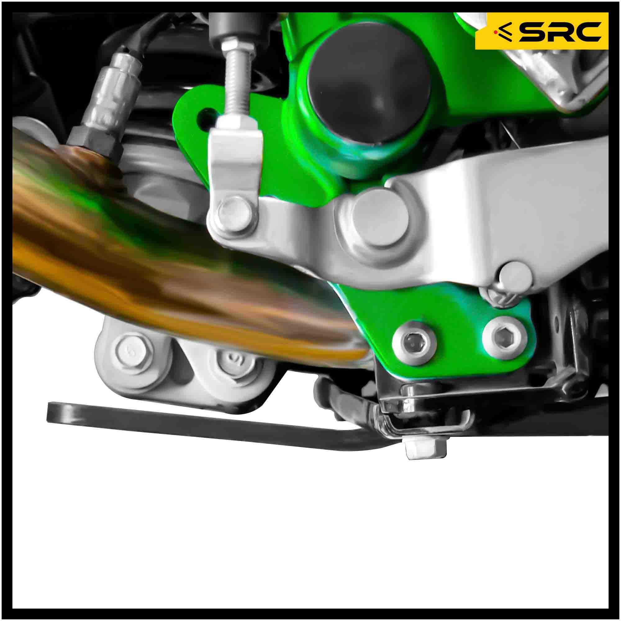 ENGINE GUARD & LINKAGE GUARD FOR KAWASAKI KLE 500 - Image 14