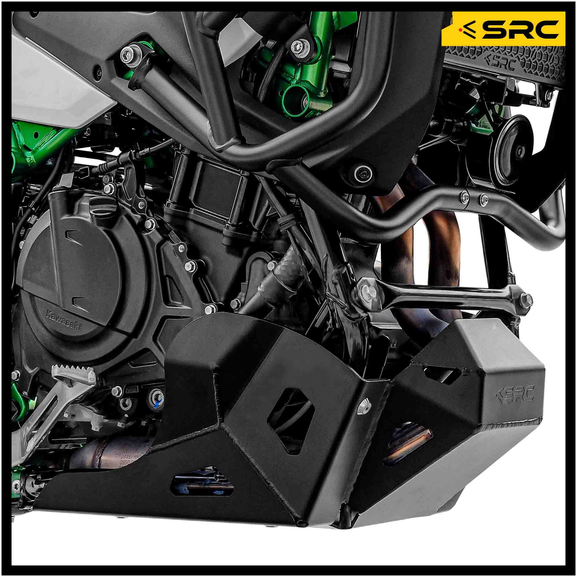 ENGINE GUARD & LINKAGE GUARD FOR KAWASAKI KLE 500 - Image 8
