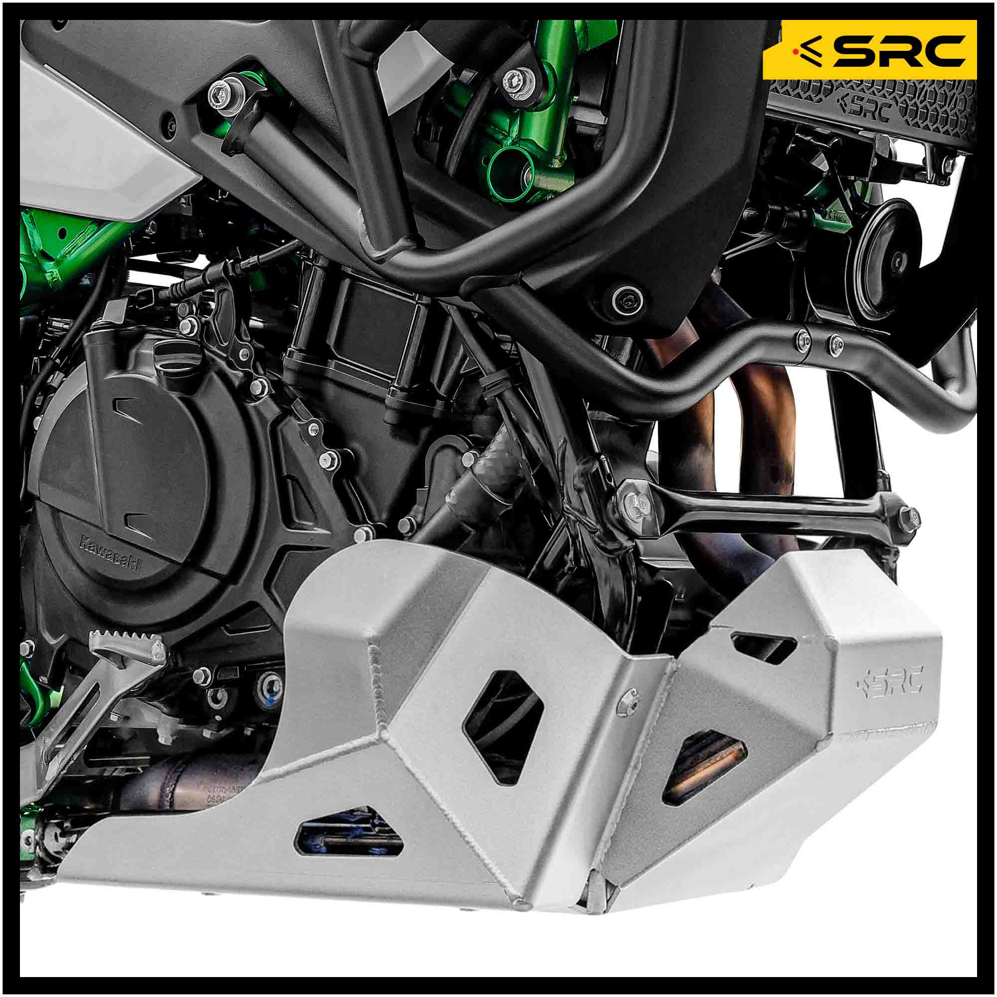 ENGINE GUARD & LINKAGE GUARD FOR KAWASAKI KLE 500 - Image 3