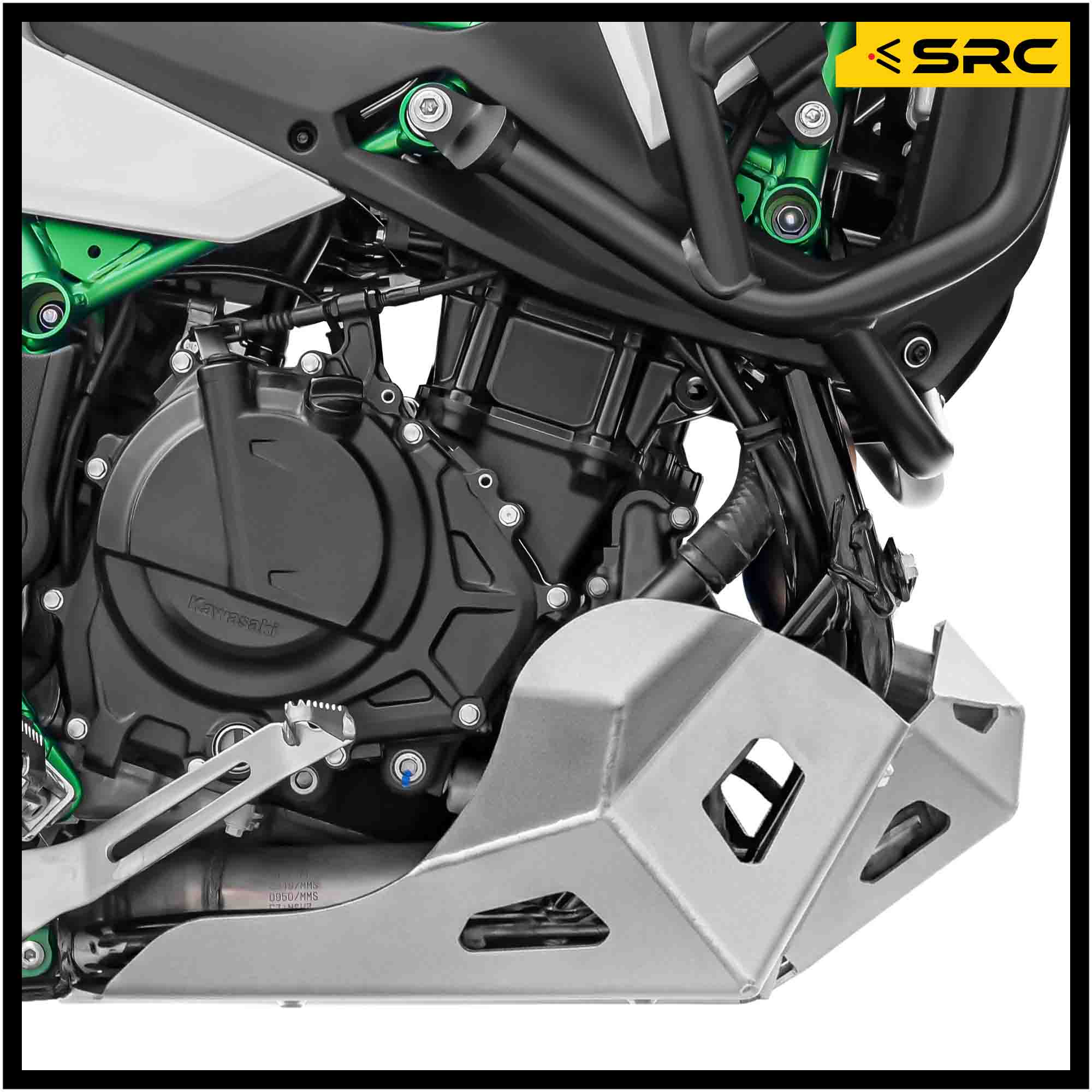 ENGINE GUARD & LINKAGE GUARD FOR KAWASAKI KLE 500 - Image 2
