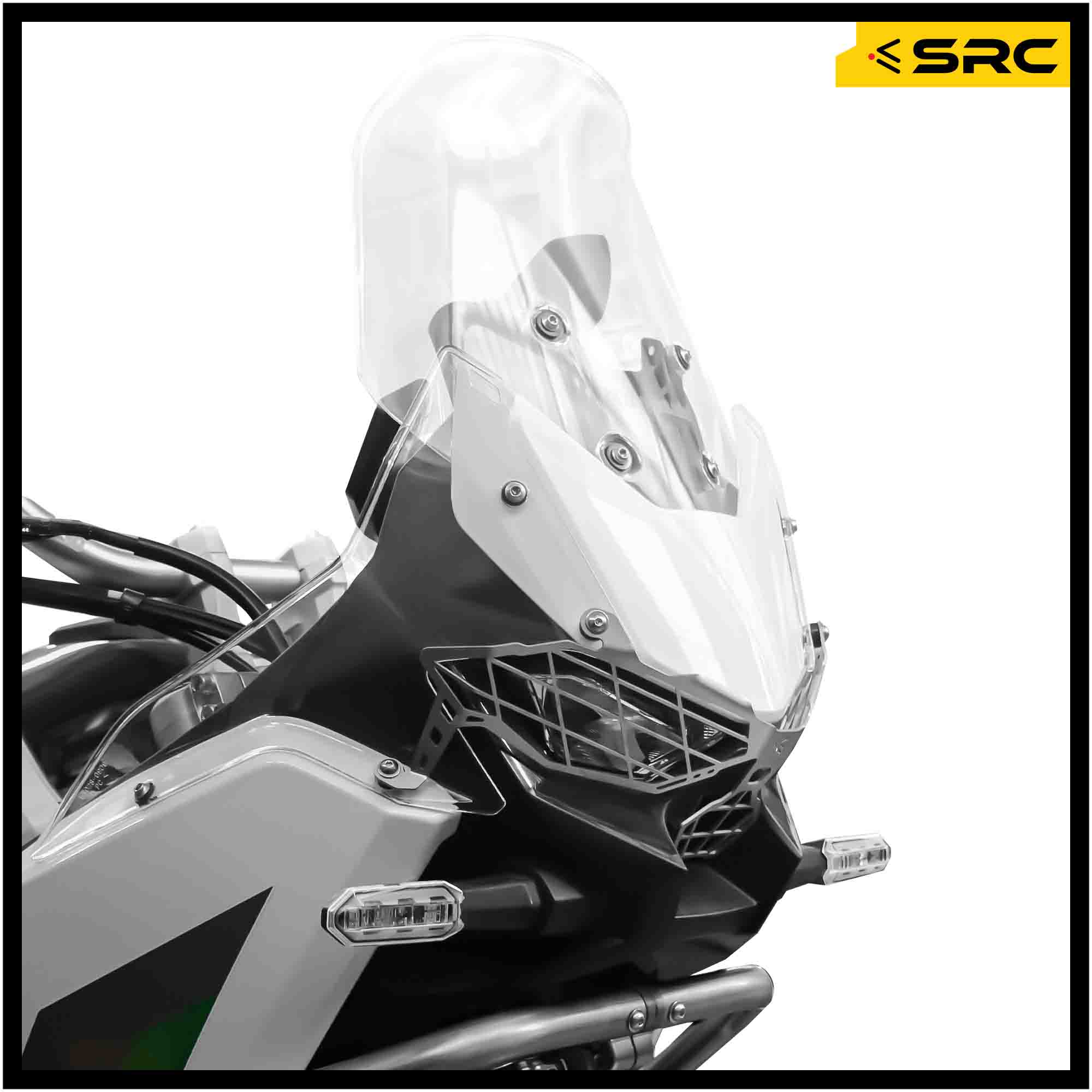 HEADLIGHT GUARD SRC FOR KAWASAKI KLE 500 - Image 6
