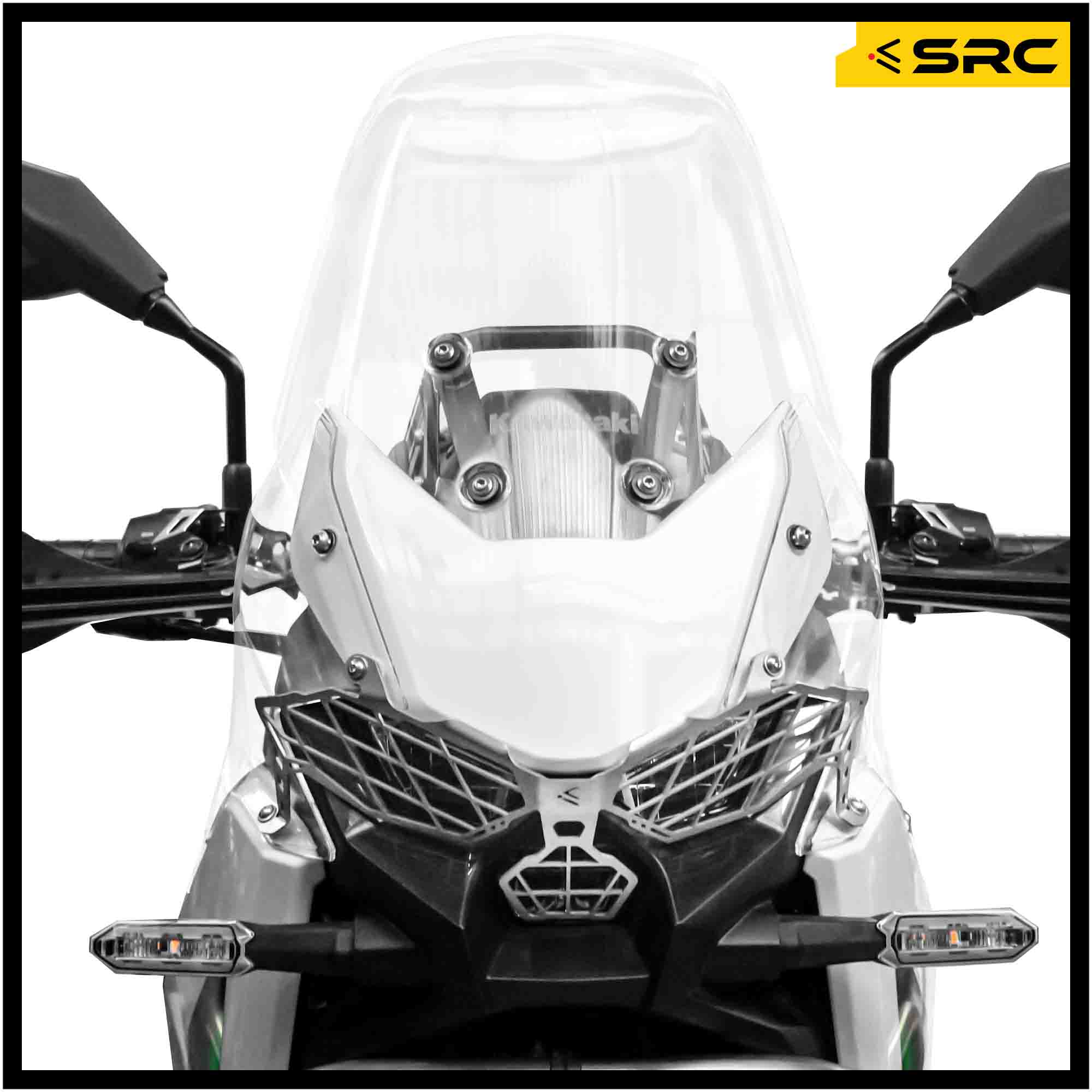 HEADLIGHT GUARD SRC FOR KAWASAKI KLE 500 - Image 7