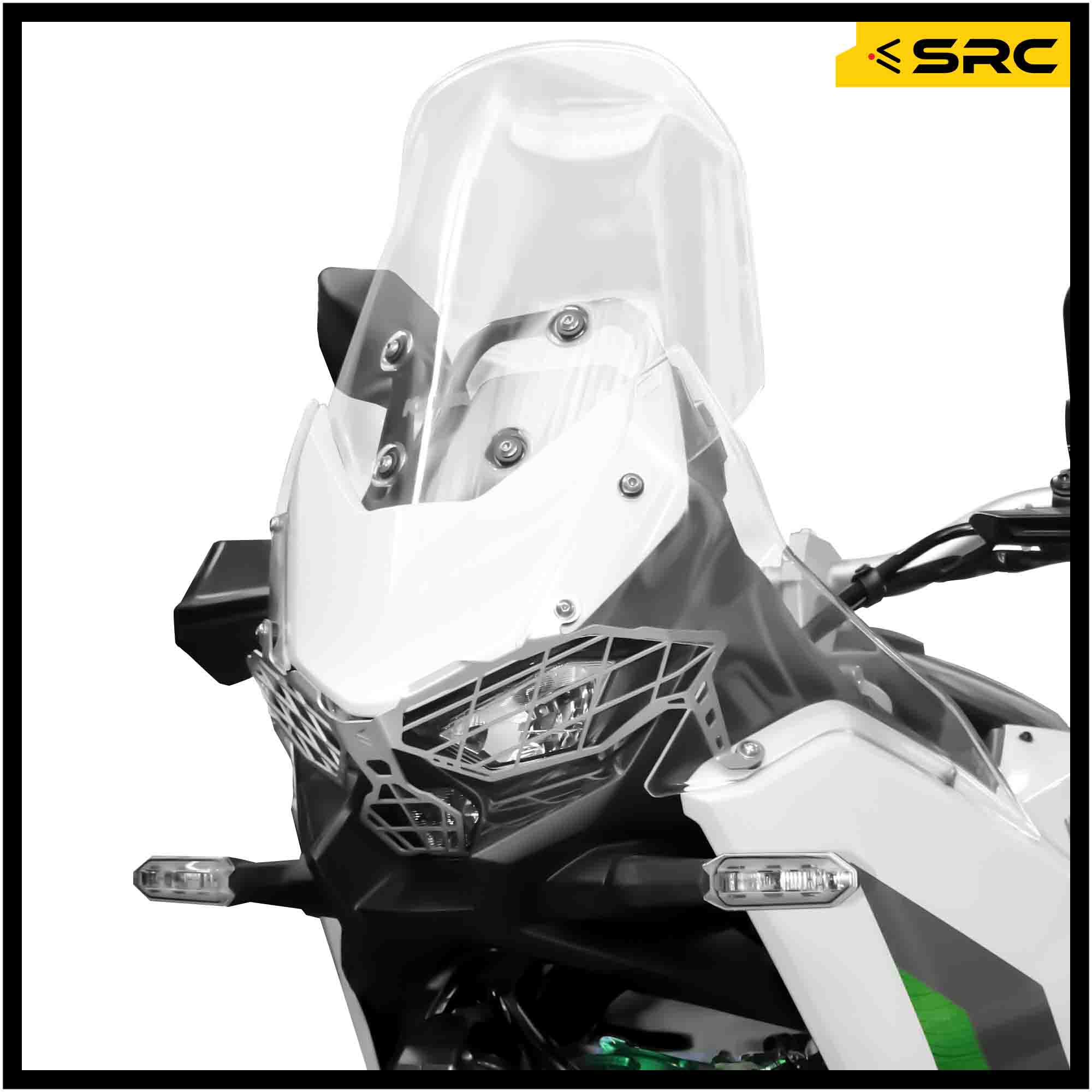 HEADLIGHT GUARD SRC FOR KAWASAKI KLE 500 - Image 8