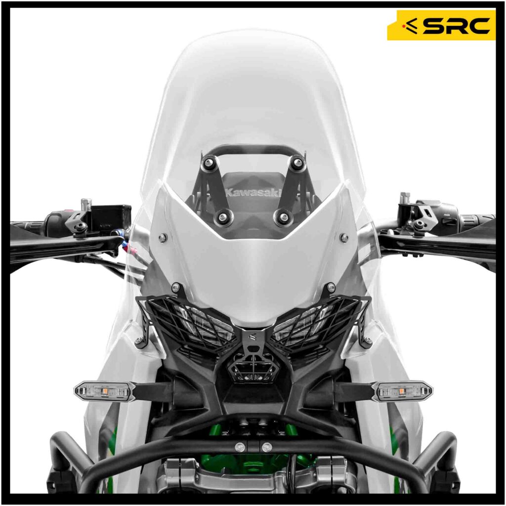 HEADLIGHT GUARD SRC FOR KAWASAKI KLE 500