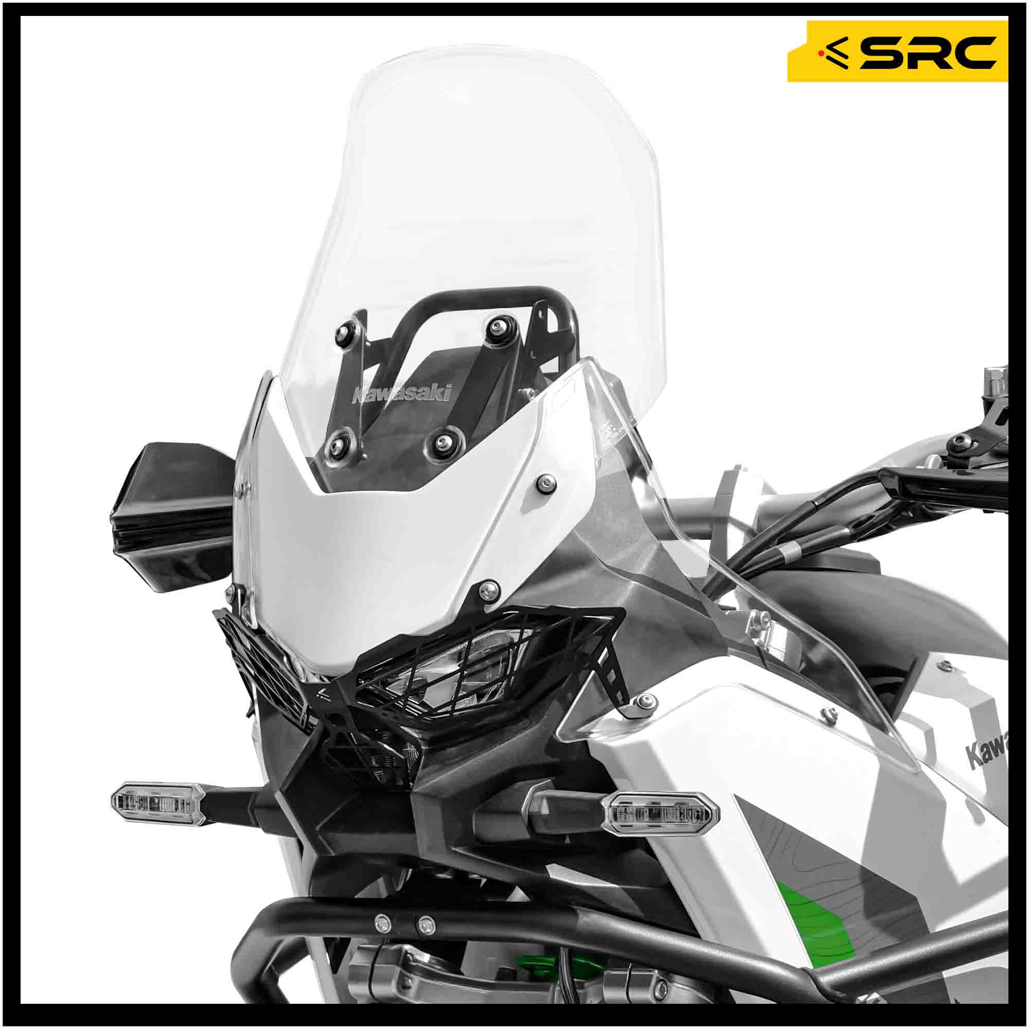 HEADLIGHT GUARD SRC FOR KAWASAKI KLE 500 - Image 4