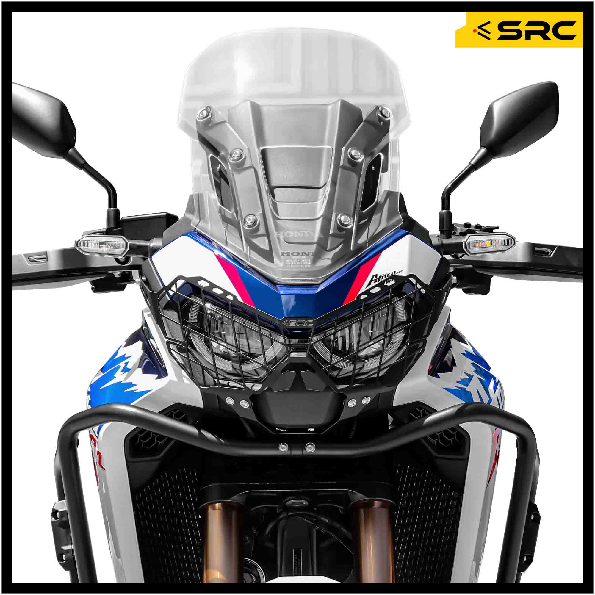 HEADLIGHT GUARD FOR HONDA AFRICA TWIN 1100 MT 2024/2026 - Image 3